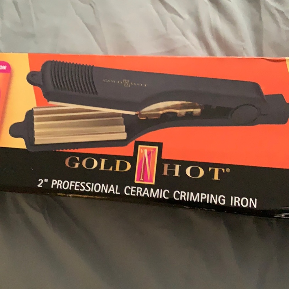 Crimp iron